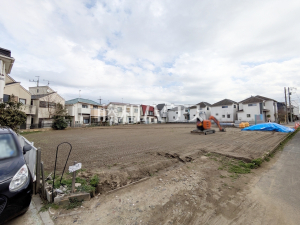 接道状況および現場風景