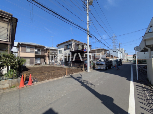 接道状況および現場風景