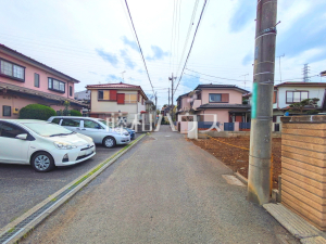 接道状況および現場風景