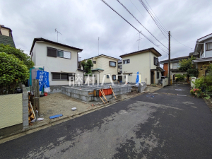 接道状況および現場風景