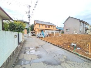 接道状況および現場風景