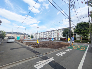接道状況および現場風景