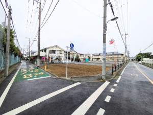 接道状況および現場風景