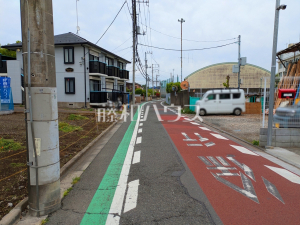 接道状況および現場風景