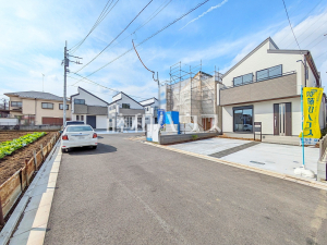 接道状況および現場風景
