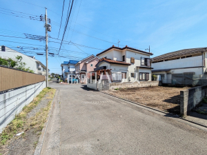 接道状況および現場風景