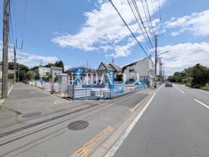 接道状況および現場風景