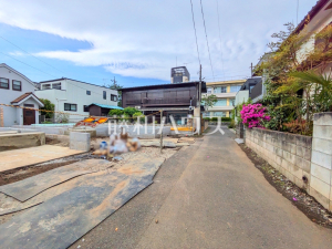 接道状況および現場風景