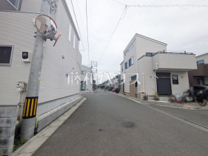 接道状況および現場風景