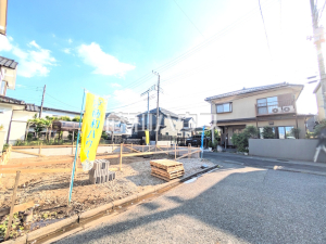 接道状況および現場風景