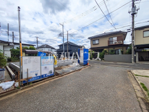 接道状況および現場風景