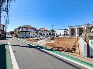 接道状況および現場風景