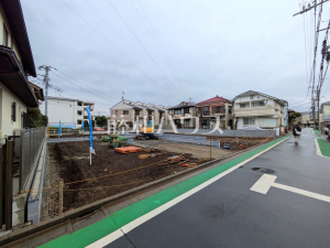 接道状況および現場風景