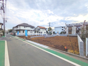 接道状況および現場風景