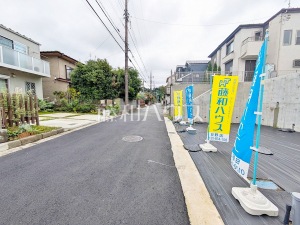接道状況および現場風景