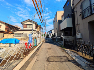 接道状況および現場風景