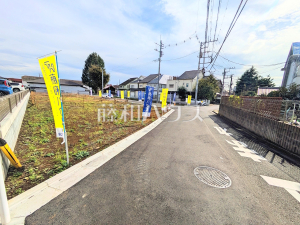 接道状況および現場風景
