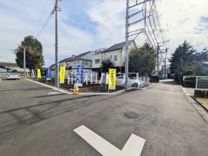 接道状況および現場風景