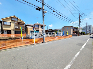 接道状況および現場風景