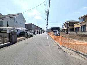 接道状況および現場風景