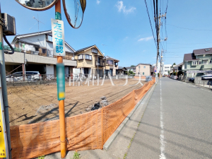 接道状況および現場風景