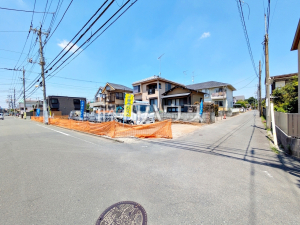 接道状況および現場風景