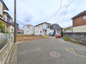接道状況および現場風景