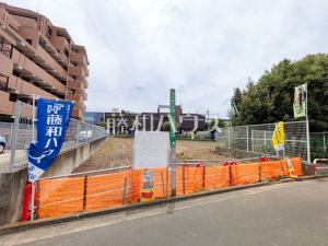 接道状況および現場風景