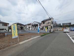 接道状況および現場風景