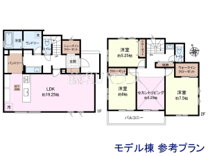 建物プラン例（間取図）
