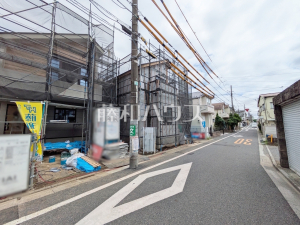 接道状況および現場風景