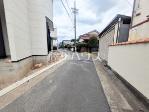 接道状況および現場風景