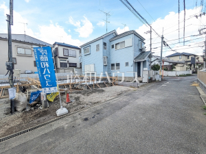 接道状況および現場風景