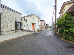 接道状況および現場風景