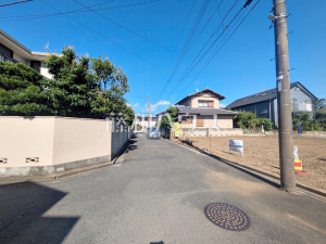 接道状況および現場風景