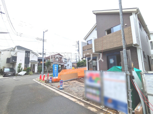 接道状況および現場風景