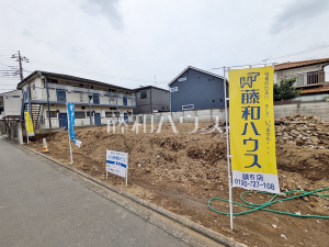 接道状況および現場風景