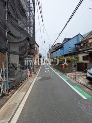 接道状況および現場風景