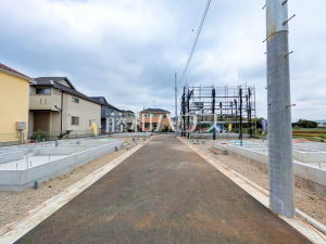 接道状況および現場風景