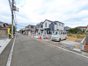 接道状況および現場風景