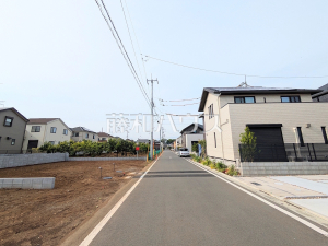 接道状況および現場風景