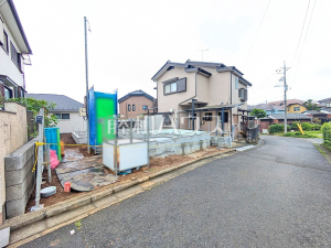 接道状況および現場風景