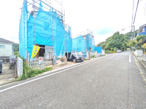 接道状況および現場風景