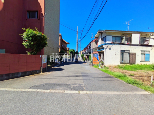 接道状況および現場風景