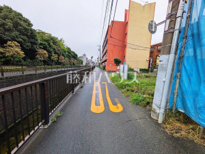 接道状況および現場風景