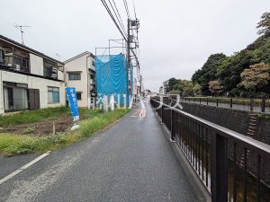 接道状況および現場風景
