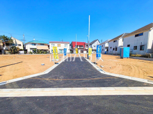 接道状況および現場風景