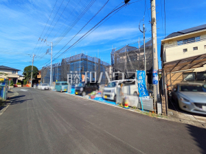 接道状況および現場風景