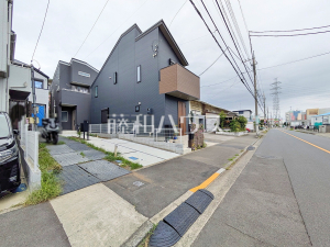 接道状況および現場風景