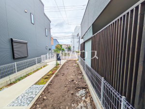 接道状況および現場風景